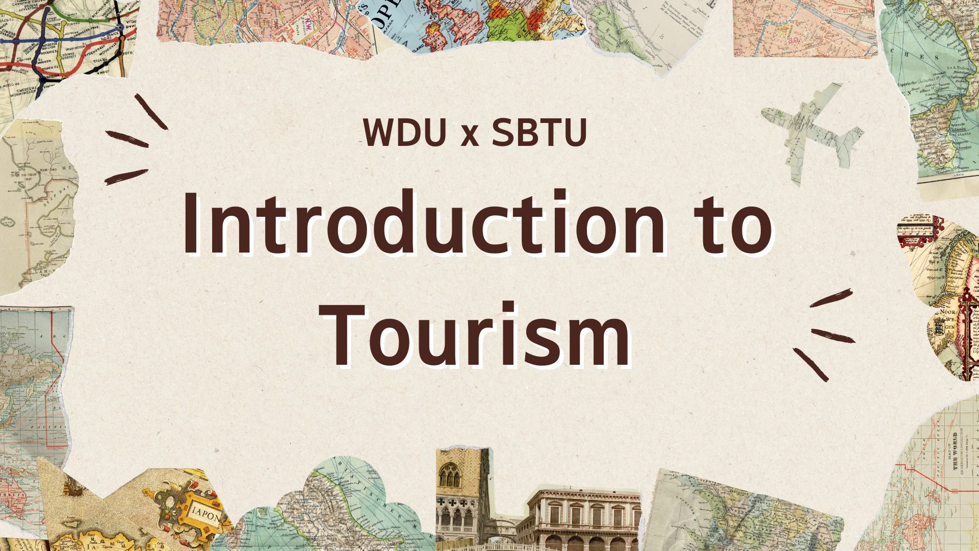 Introduction to Tourism IT01